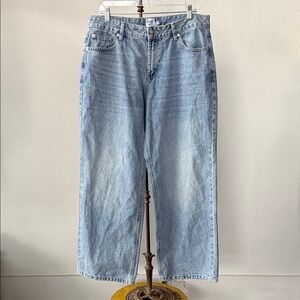 Princess Polly XX Wide Straight Leg Jeans Womens 10